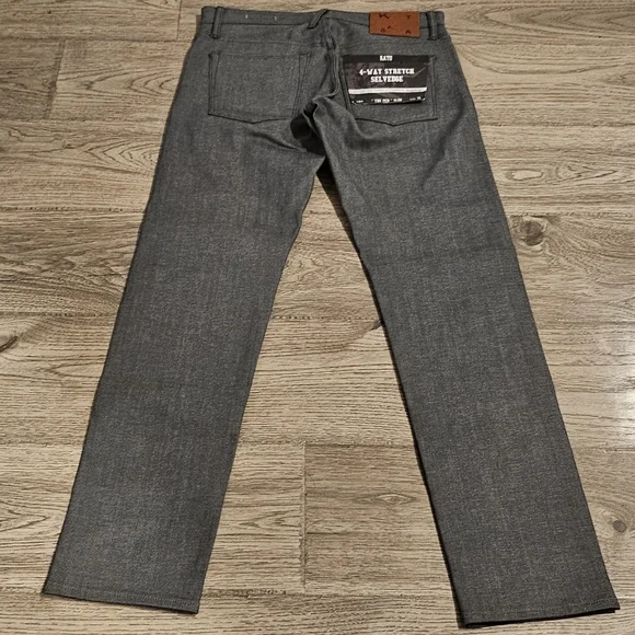 NWT Hiroshi Kato "The Pen" 4-Way Selvedge Denim Jeans - Slim-Fit - Size 31x32 - Picture 8 of 13